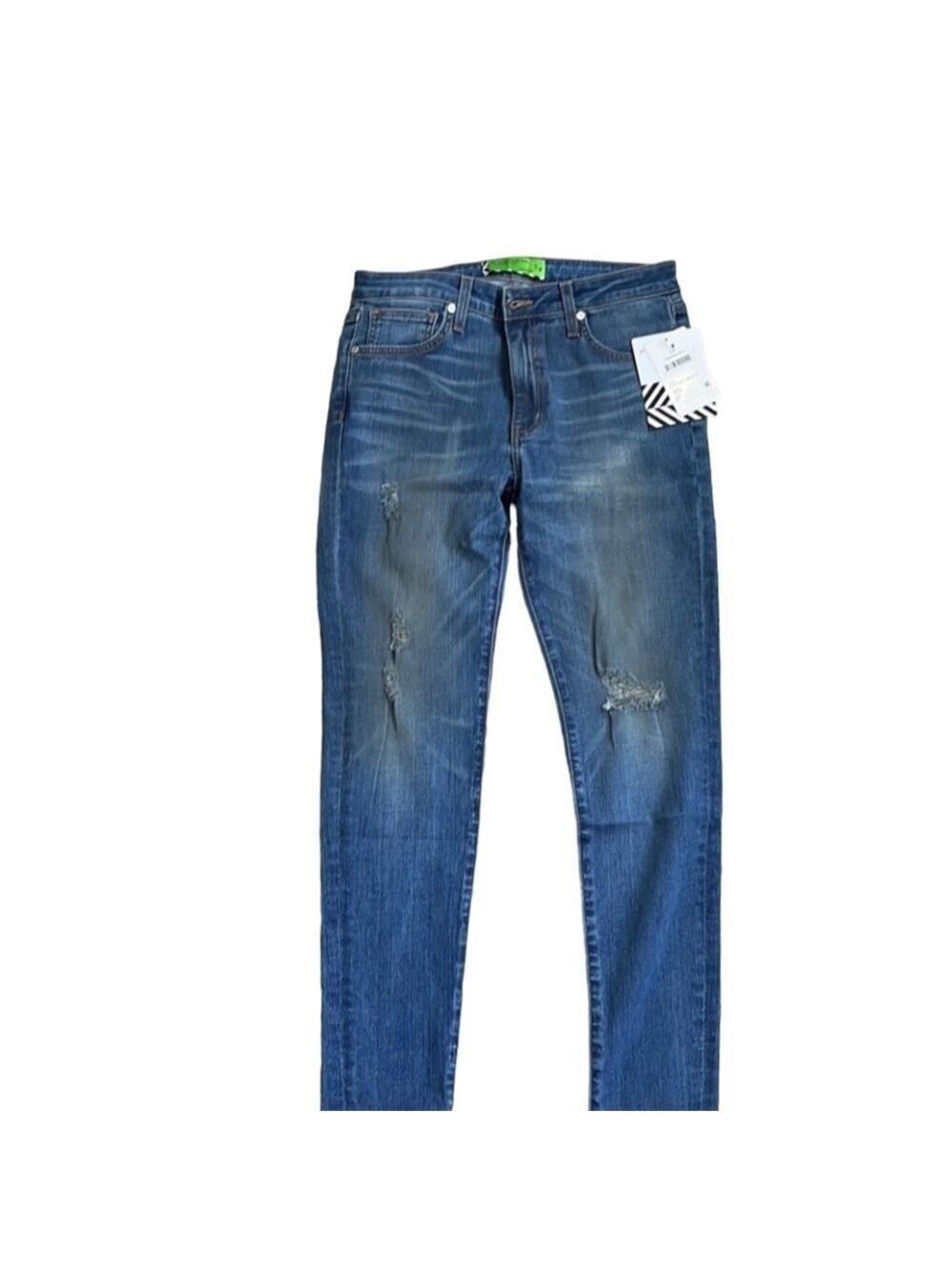 Sandrine Rose Distressed Skinny Jeans Size 26